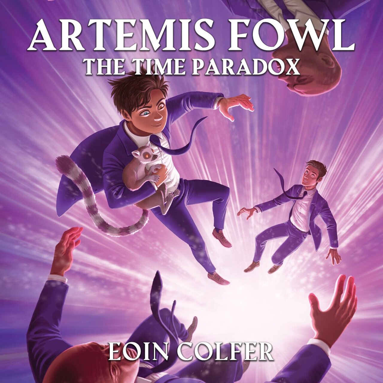 Audiobook cover for Artemis Fowl and the Time Paradox