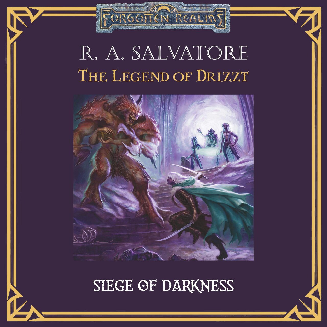 Audiobook cover for Siege of Darkness
