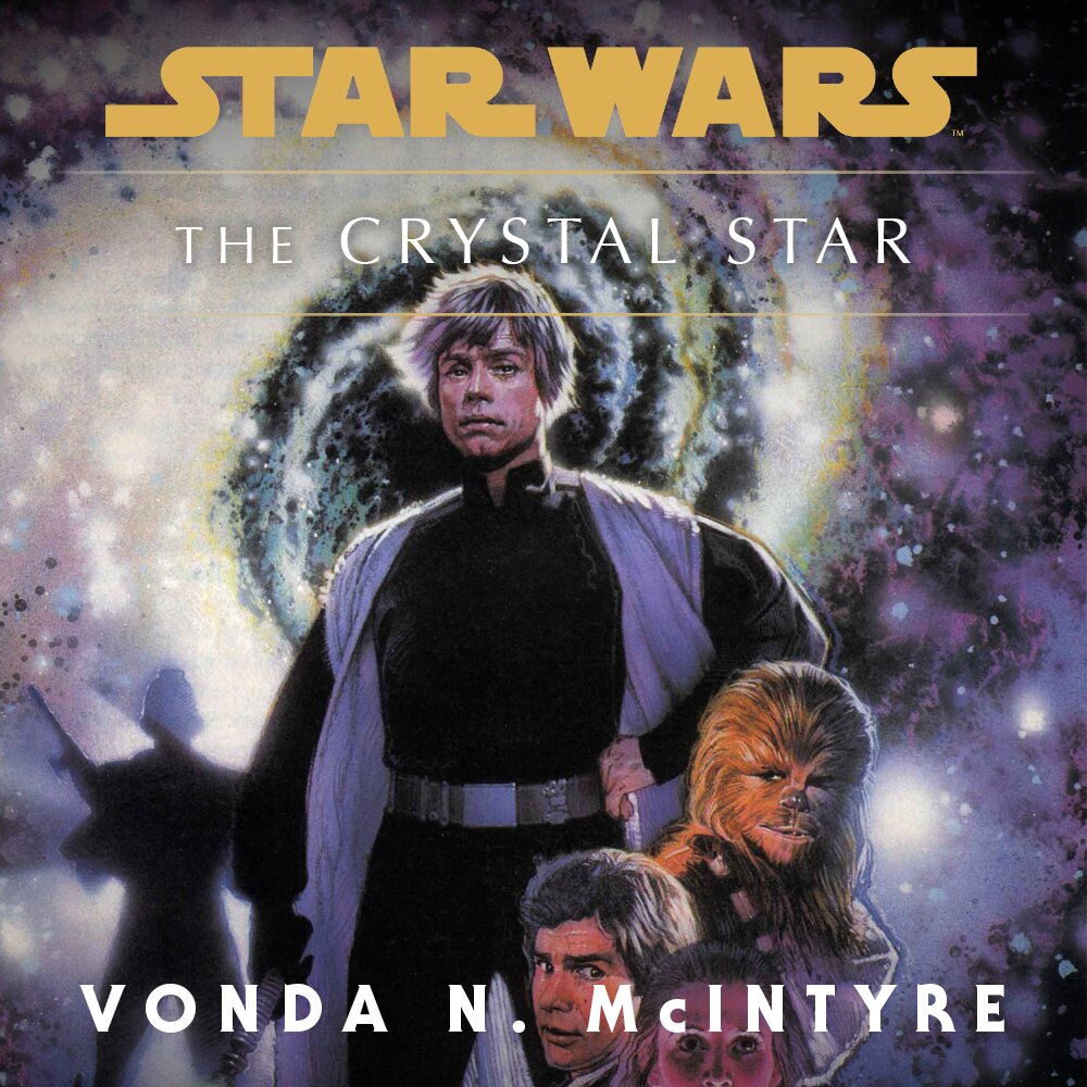Audiobook cover for Star Wars - The Crystal Star