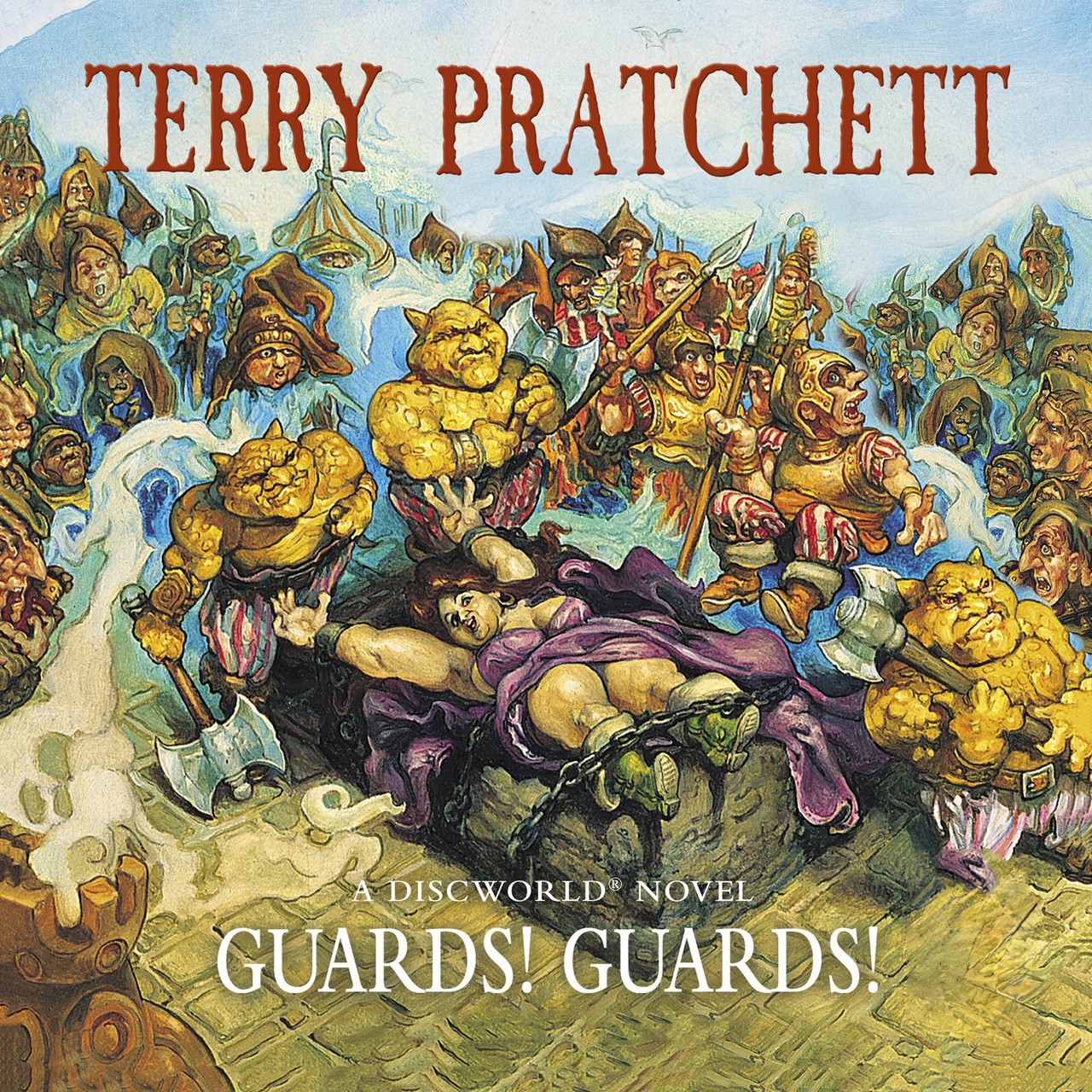 Audiobook cover for Guards! Guards!