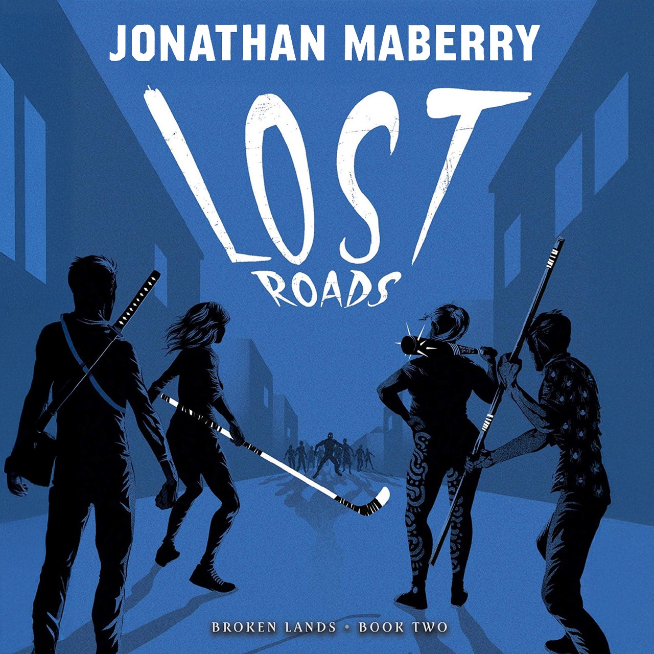 Audiobook cover for Lost Roads