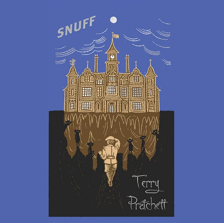 Audiobook cover for Snuff