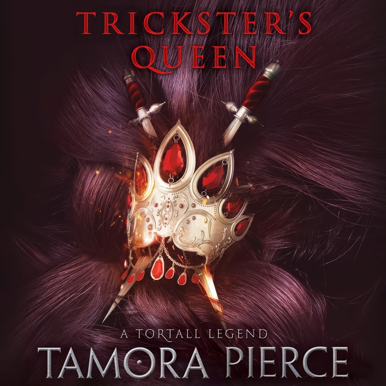 Audiobook cover for Trickster's Queen