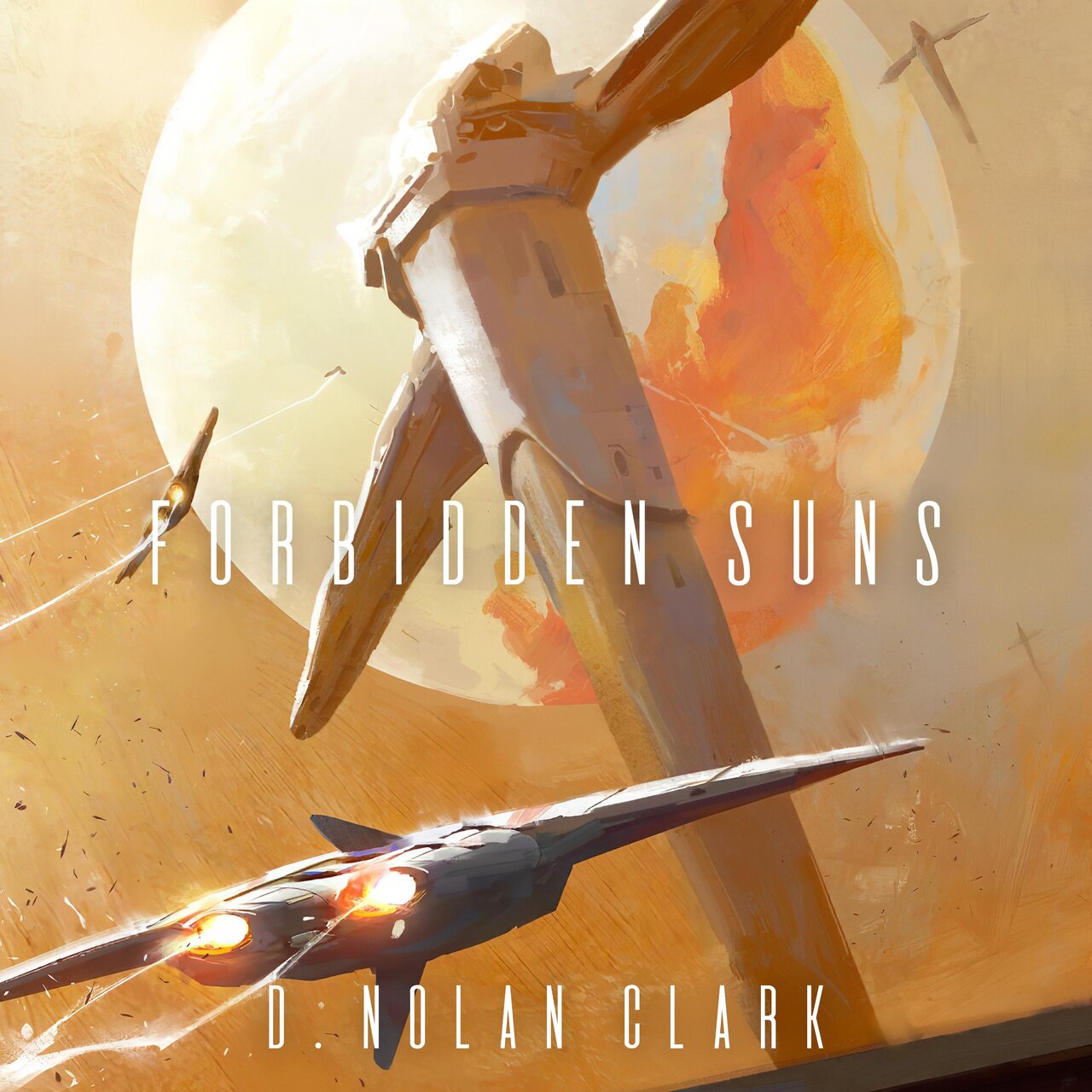 Audiobook cover for Forbidden suns