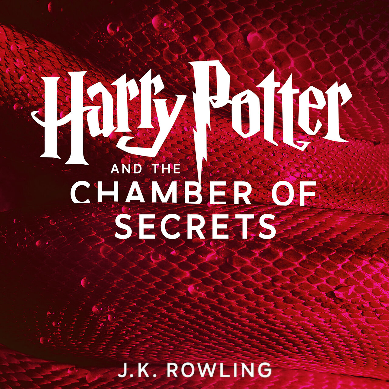 Audiobook cover for Harry Potter and the Chamber of Secrets