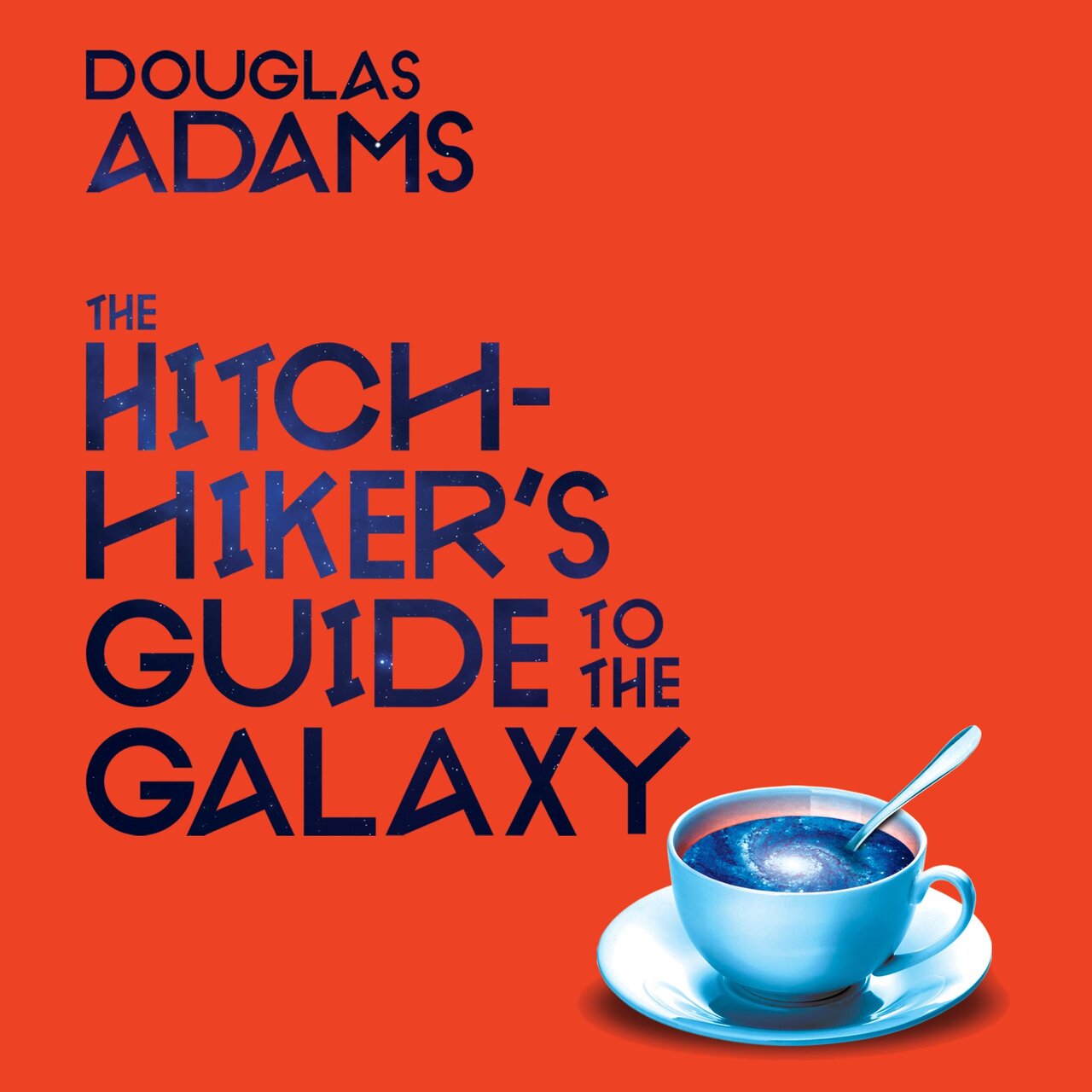 Audiobook cover for The Hitch Hiker's Guide to the Galaxy