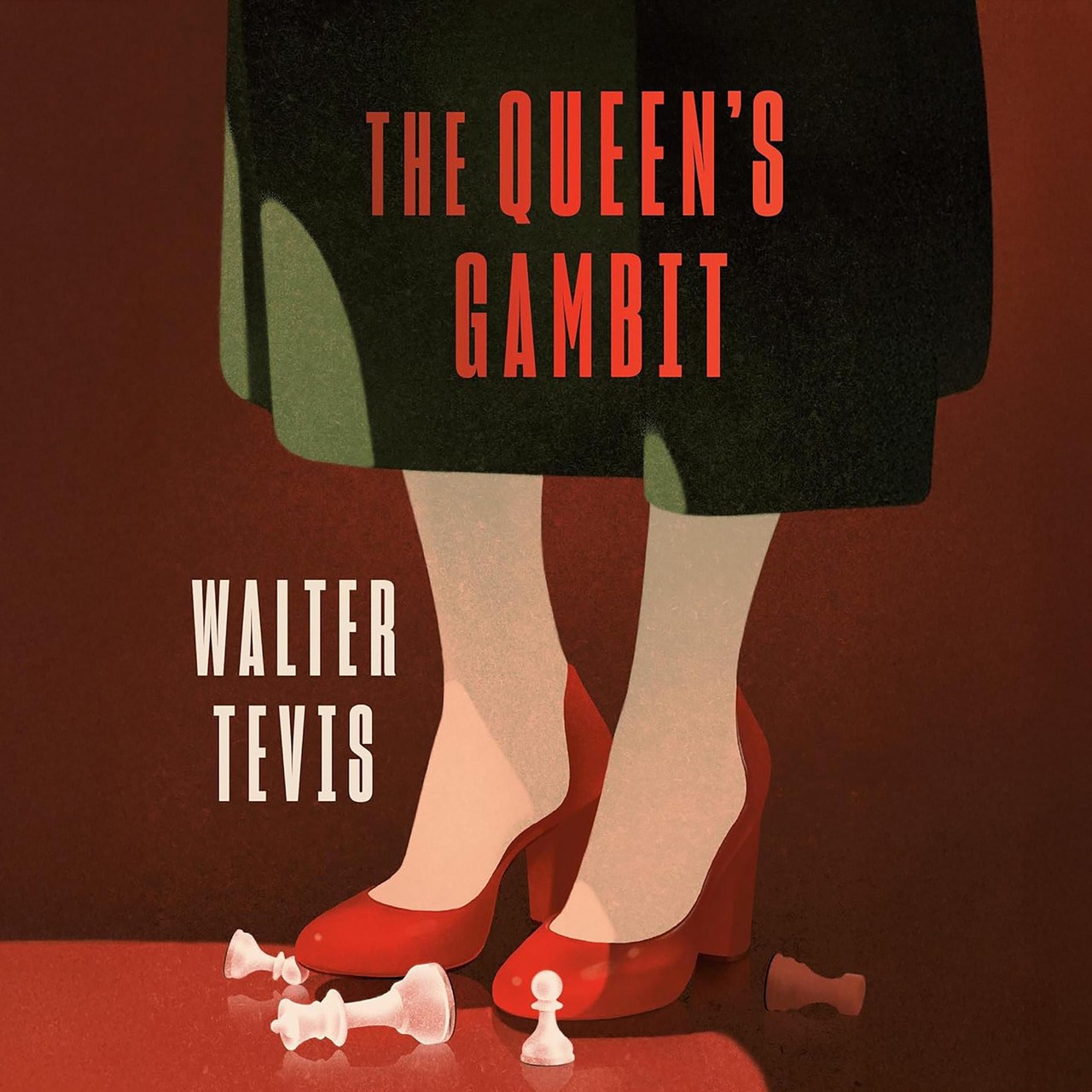 Audiobook cover for The Queen's gambit