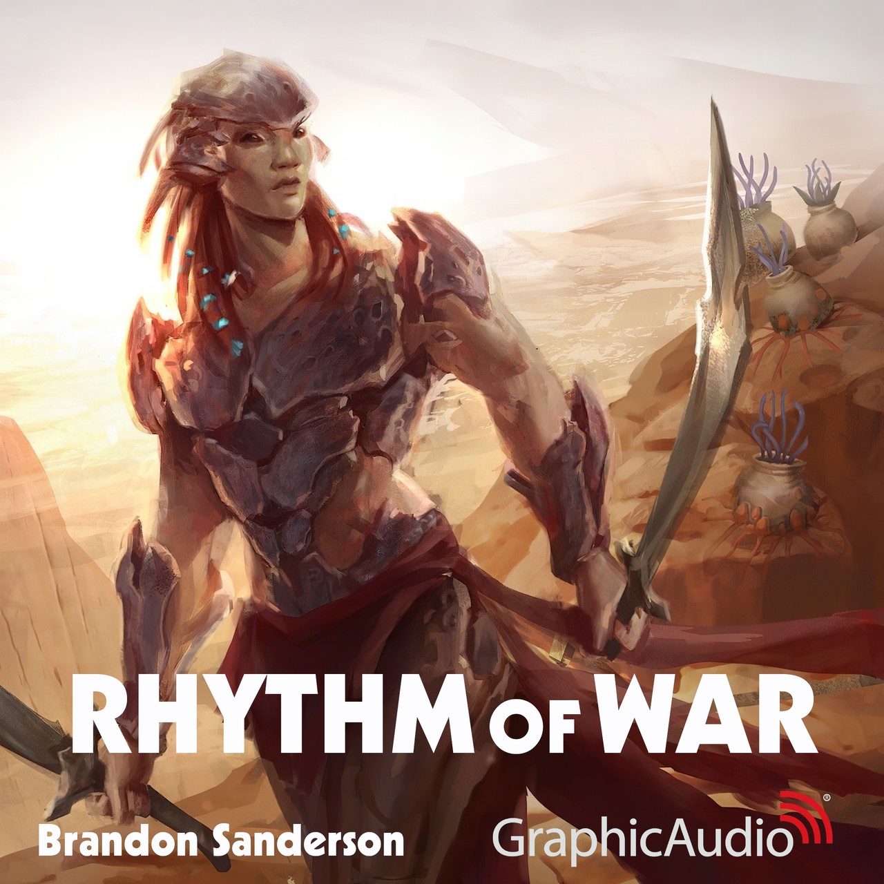 Audiobook cover for Rhythm of War