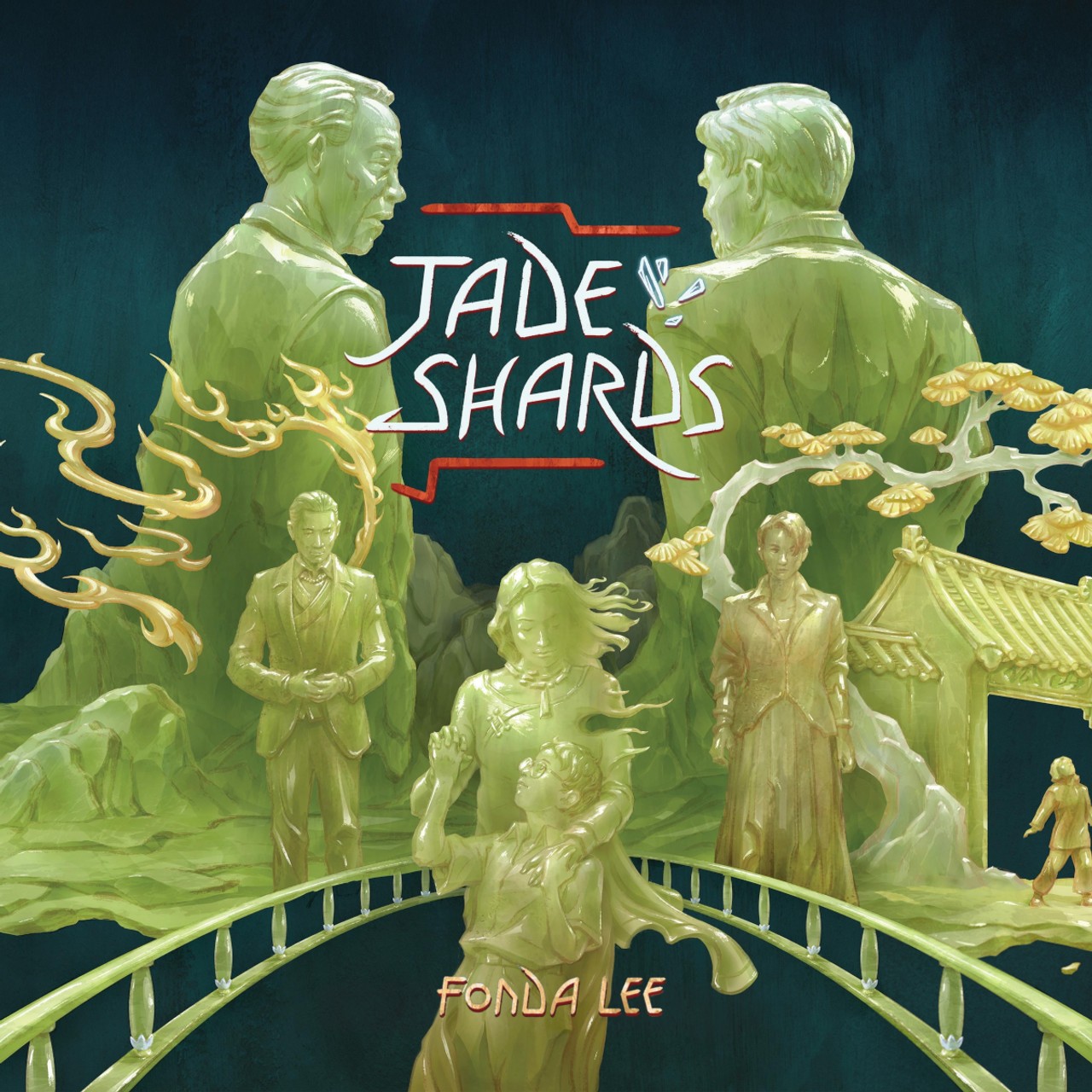 Audiobook cover for Jade City