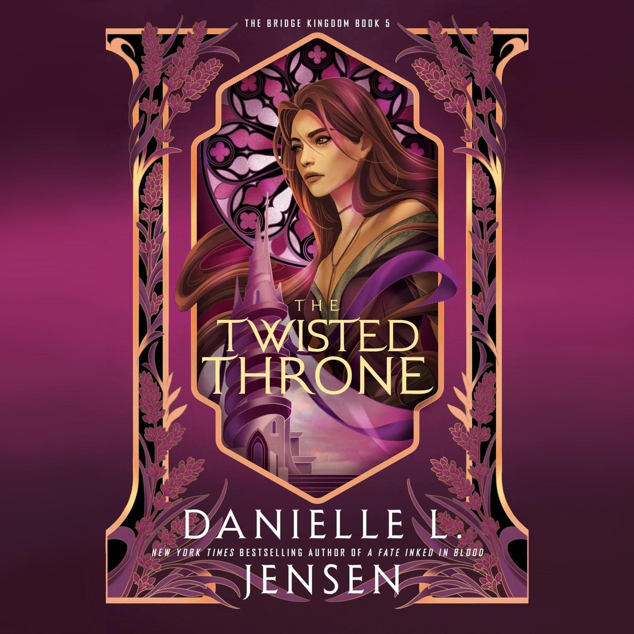 Audiobook cover for Twisted Throne