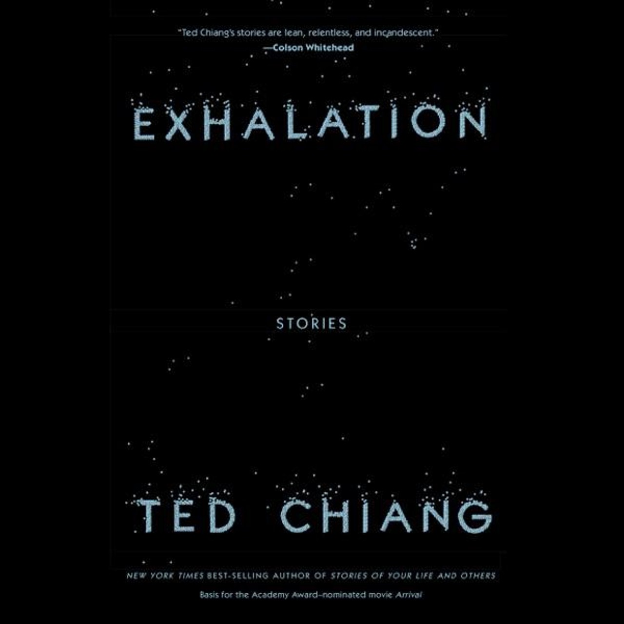 Audiobook cover for Exhalation