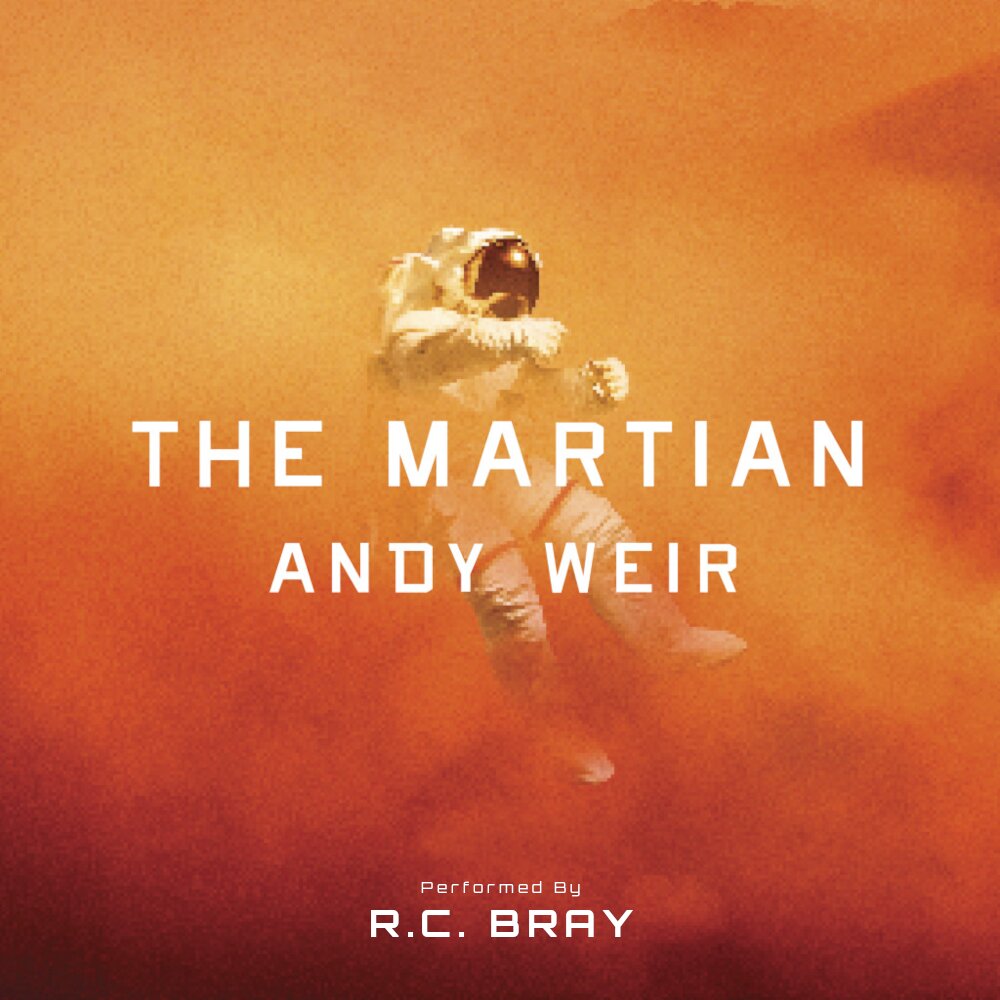 Audiobook cover for The Martian / Artemis / Project Hail Mary