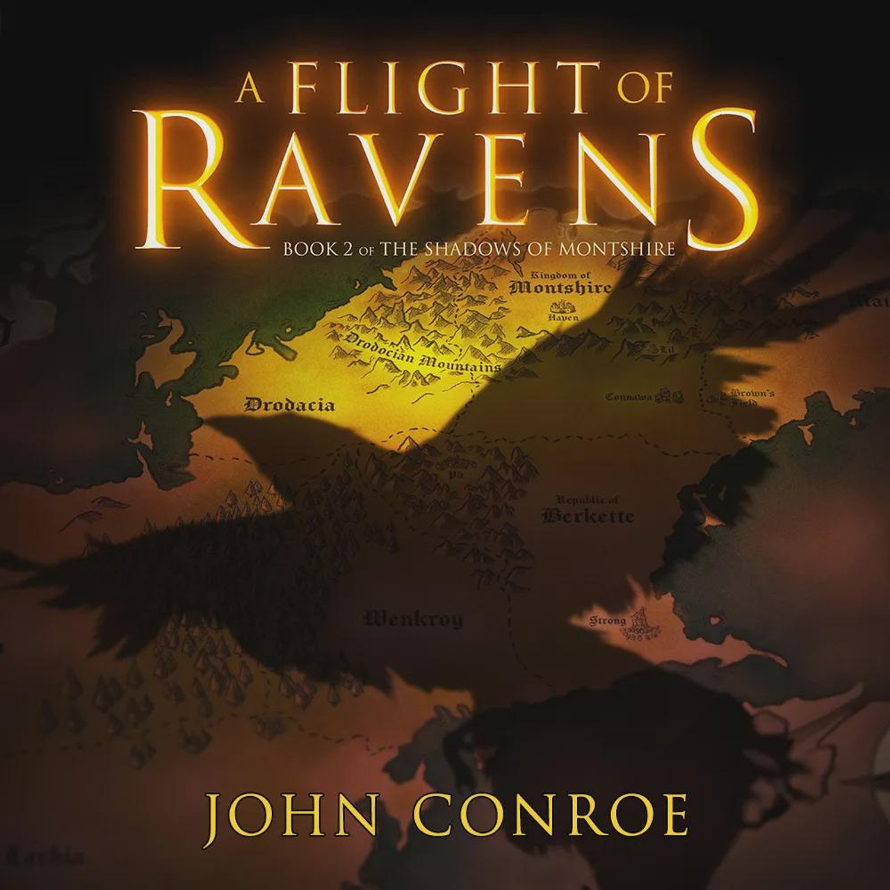 Audiobook cover for A Flight of Ravens