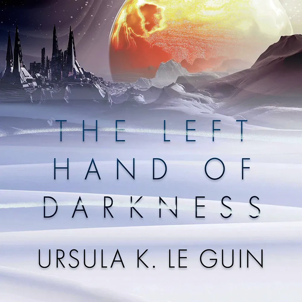 Audiobook cover for The Left Hand of Darkness