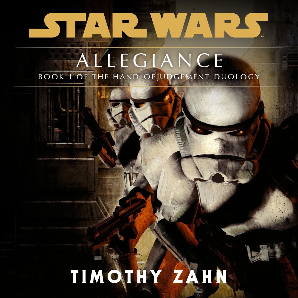 Audiobook cover for Star Wars - Allegiance