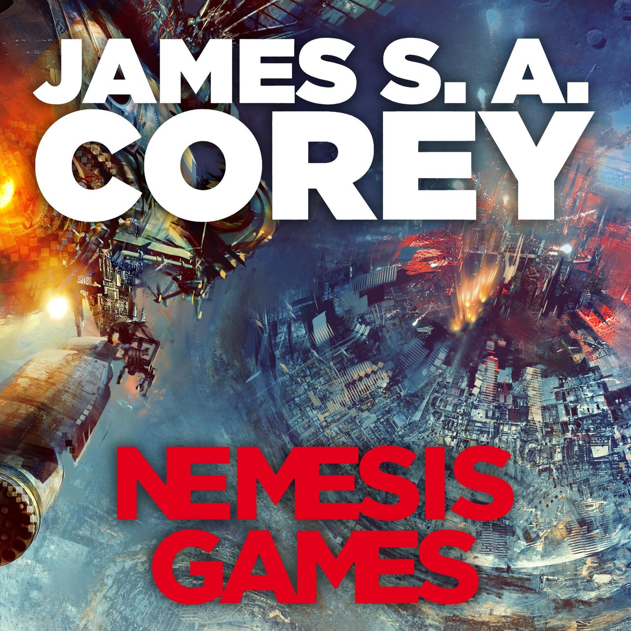 Audiobook cover for Nemesis Games