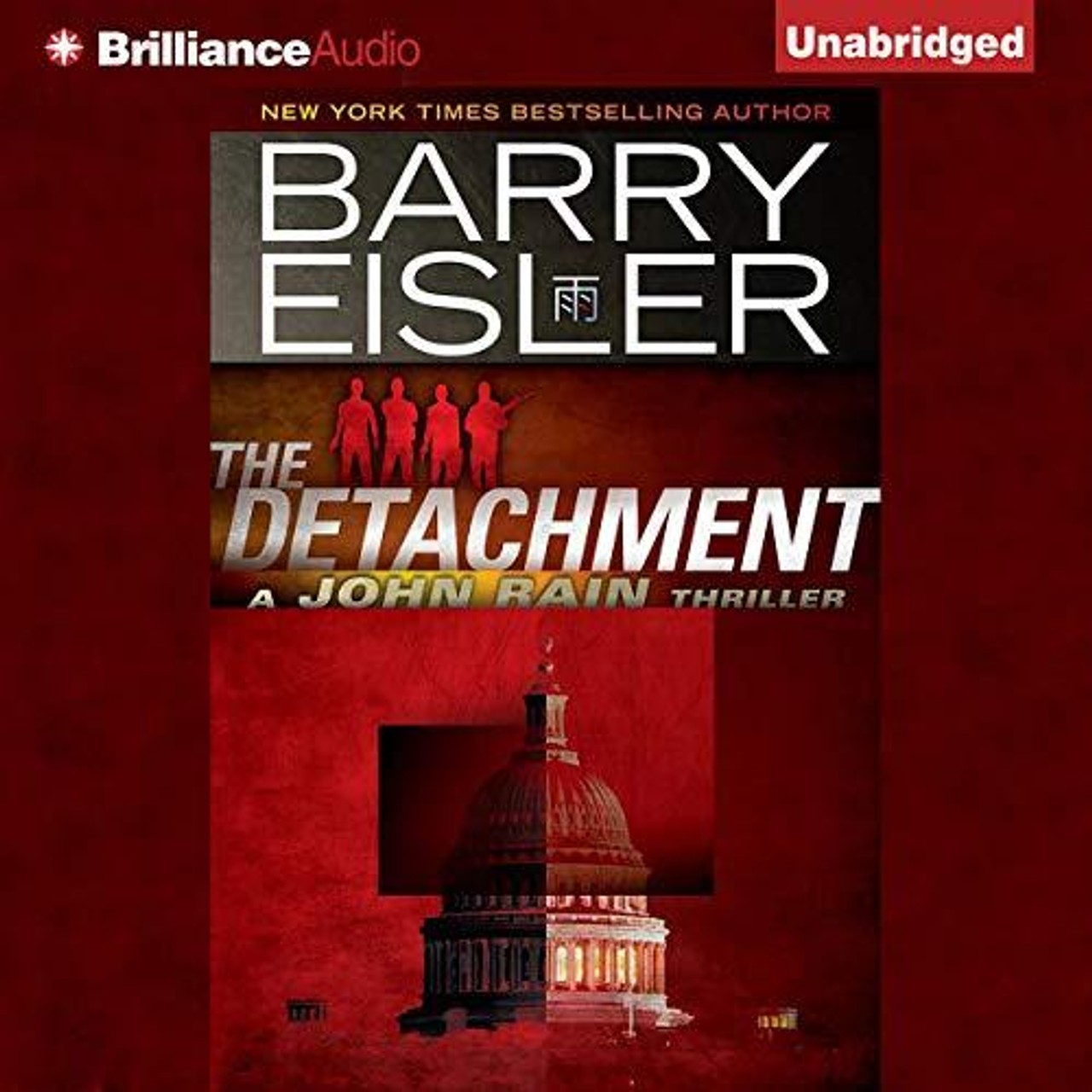 Audiobook cover for The detachment