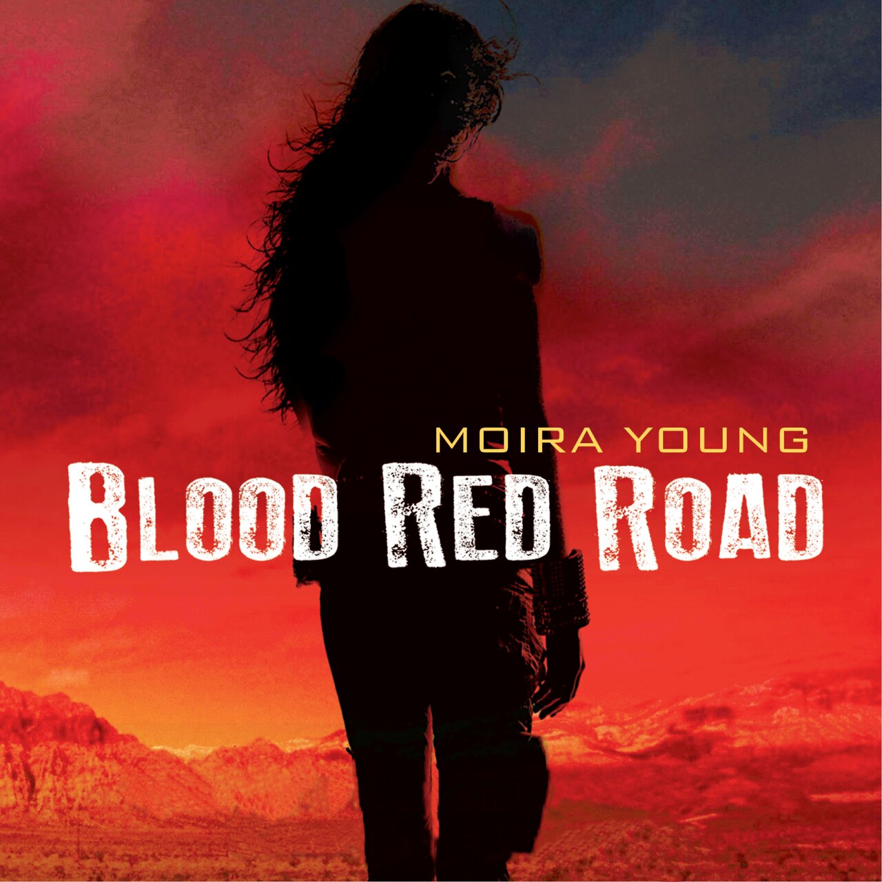 Audiobook cover for Blood Red Road