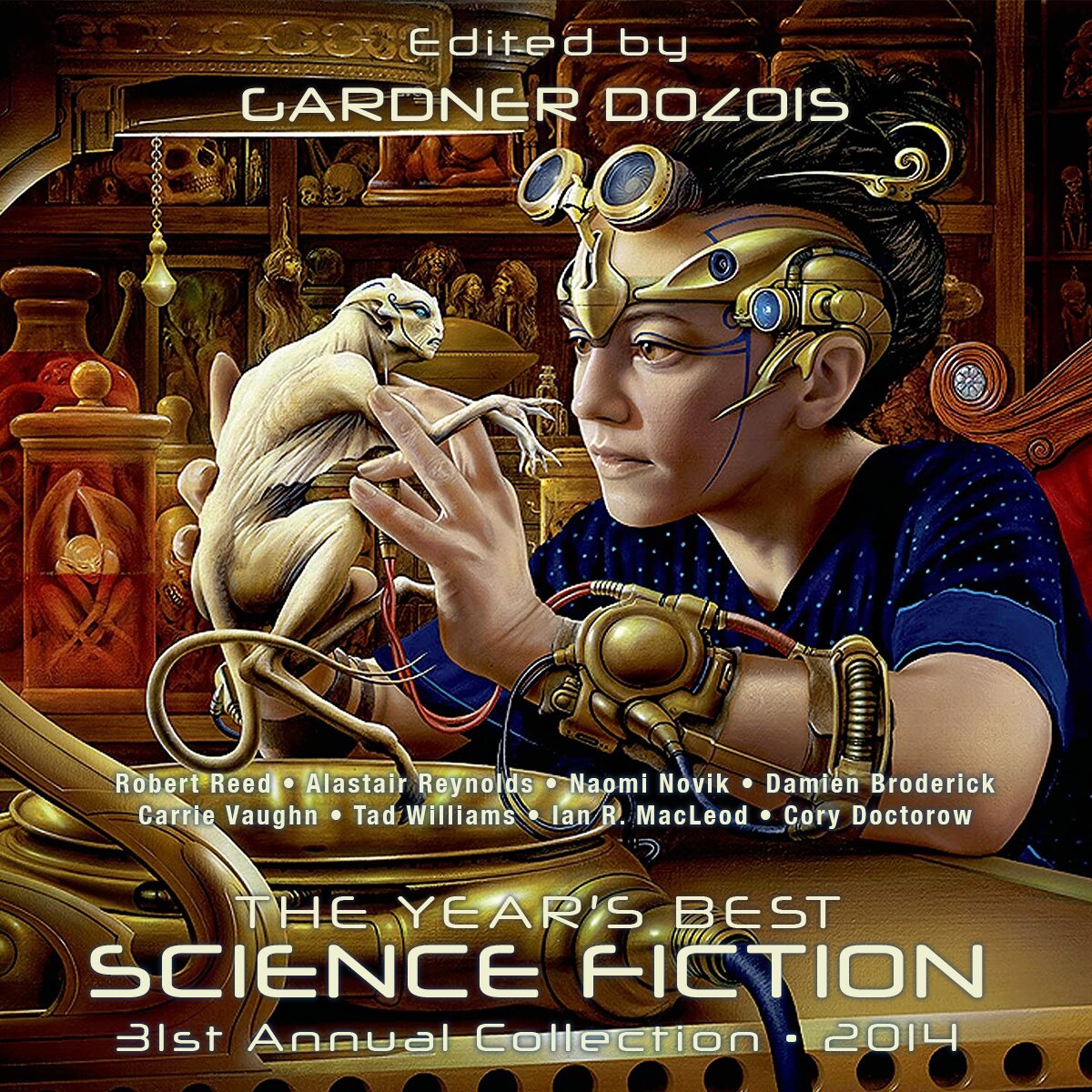 Audiobook cover for The Year's Best Science Fiction - Thirty-First Annual Collection