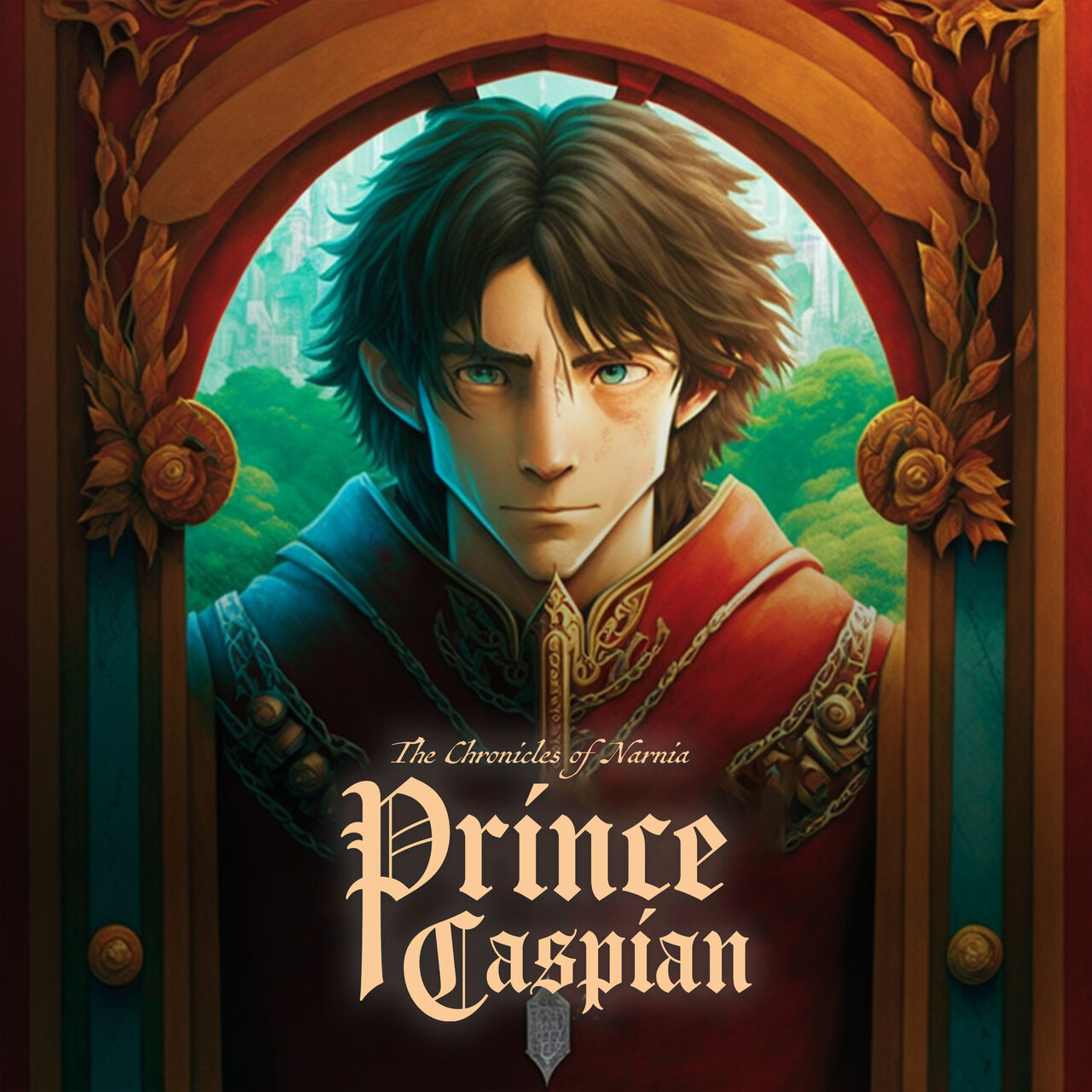 Audiobook cover for Prince Caspian