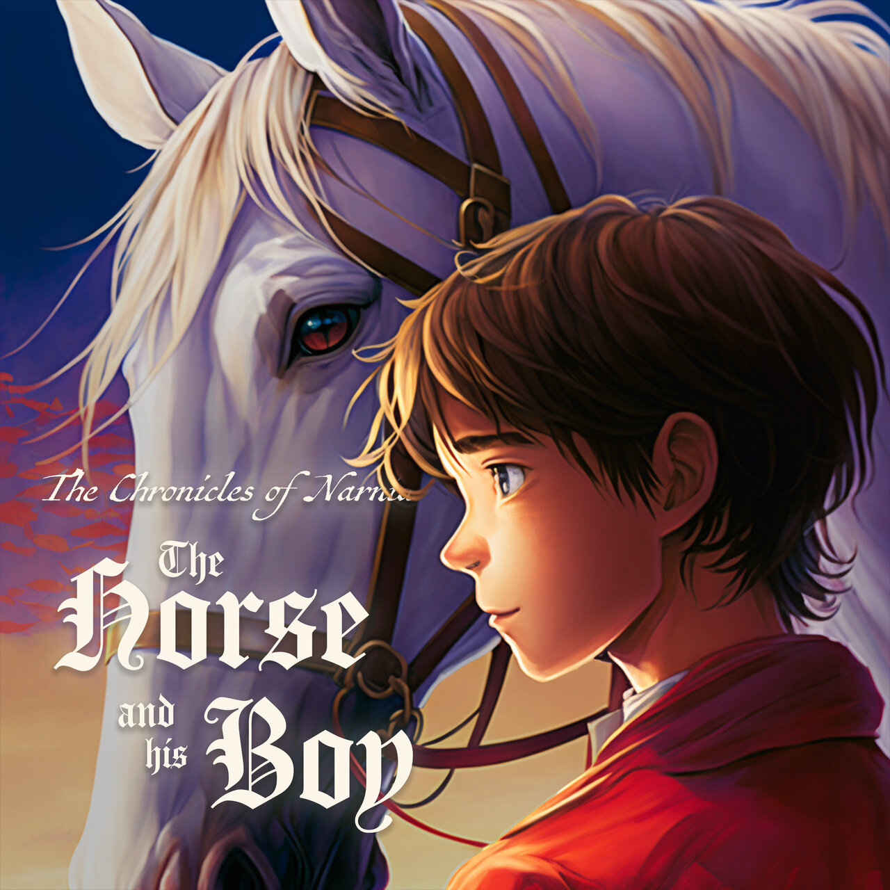 Audiobook cover for The Horse and His Boy