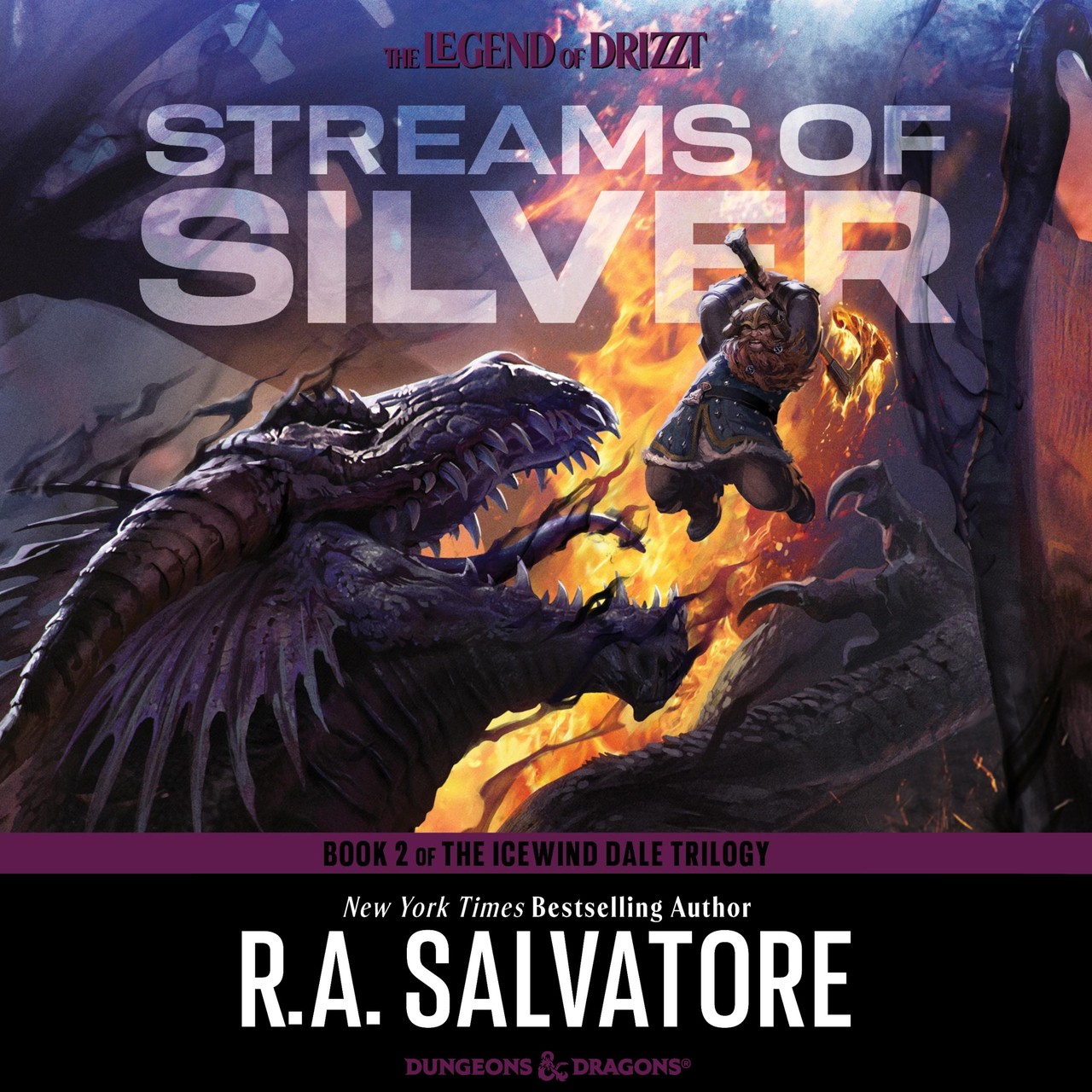Audiobook cover for Streams of Silver