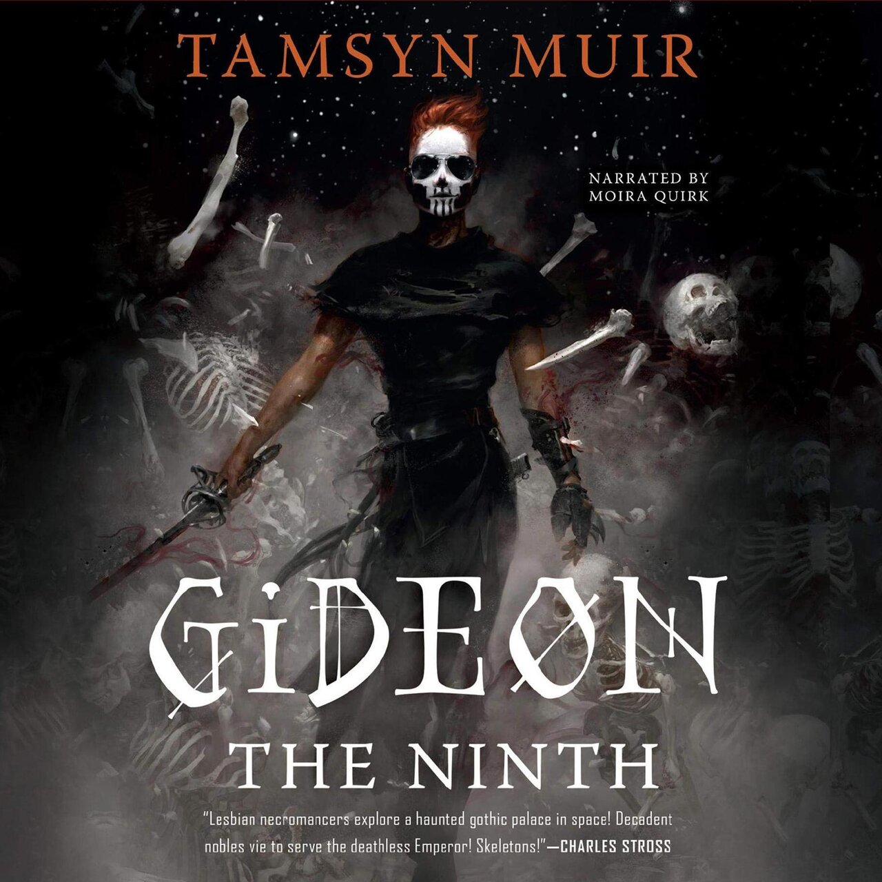Audiobook cover for Gideon the Ninth