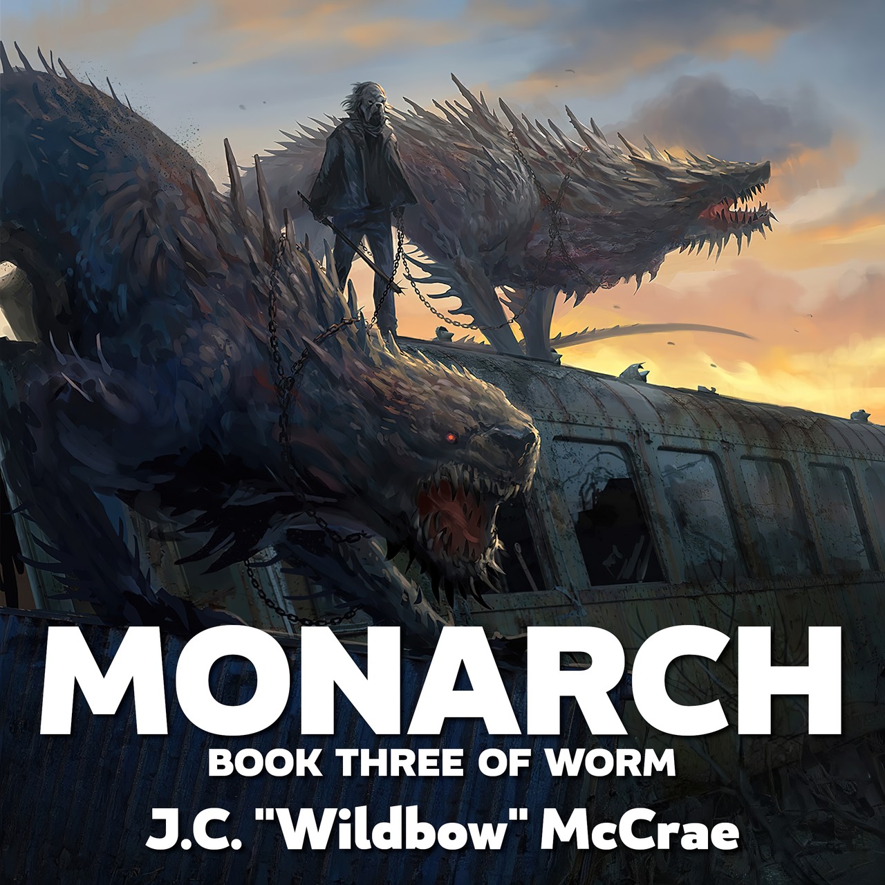 Audiobook cover for Worm