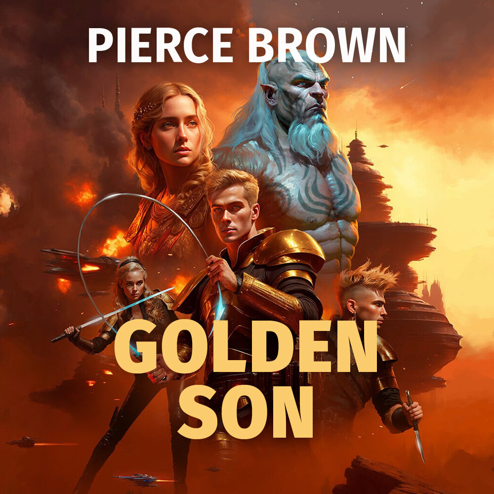 Audiobook cover for Golden Son