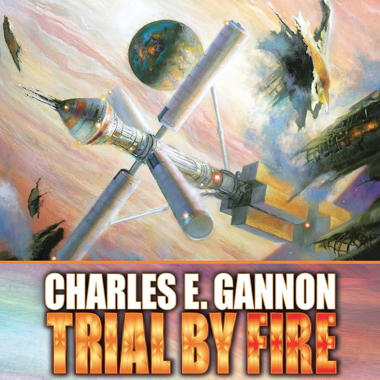 Audiobook cover for Trial by fire