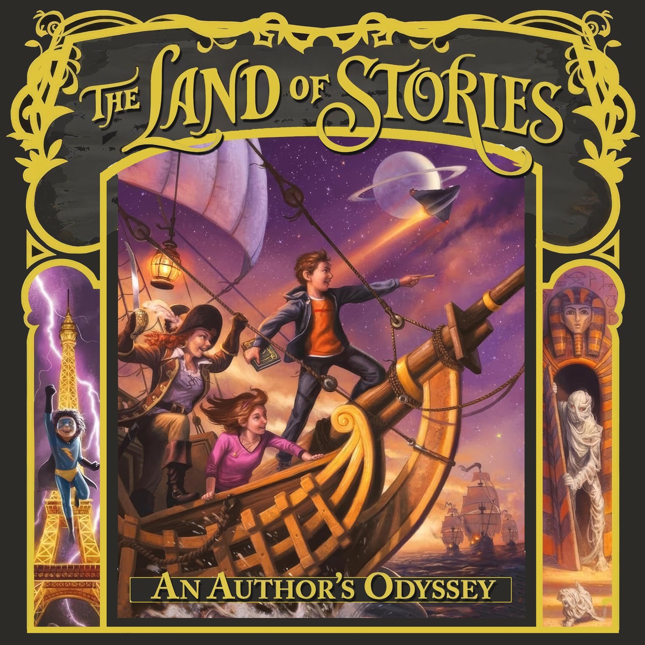 Audiobook cover for An Author's Odyssey