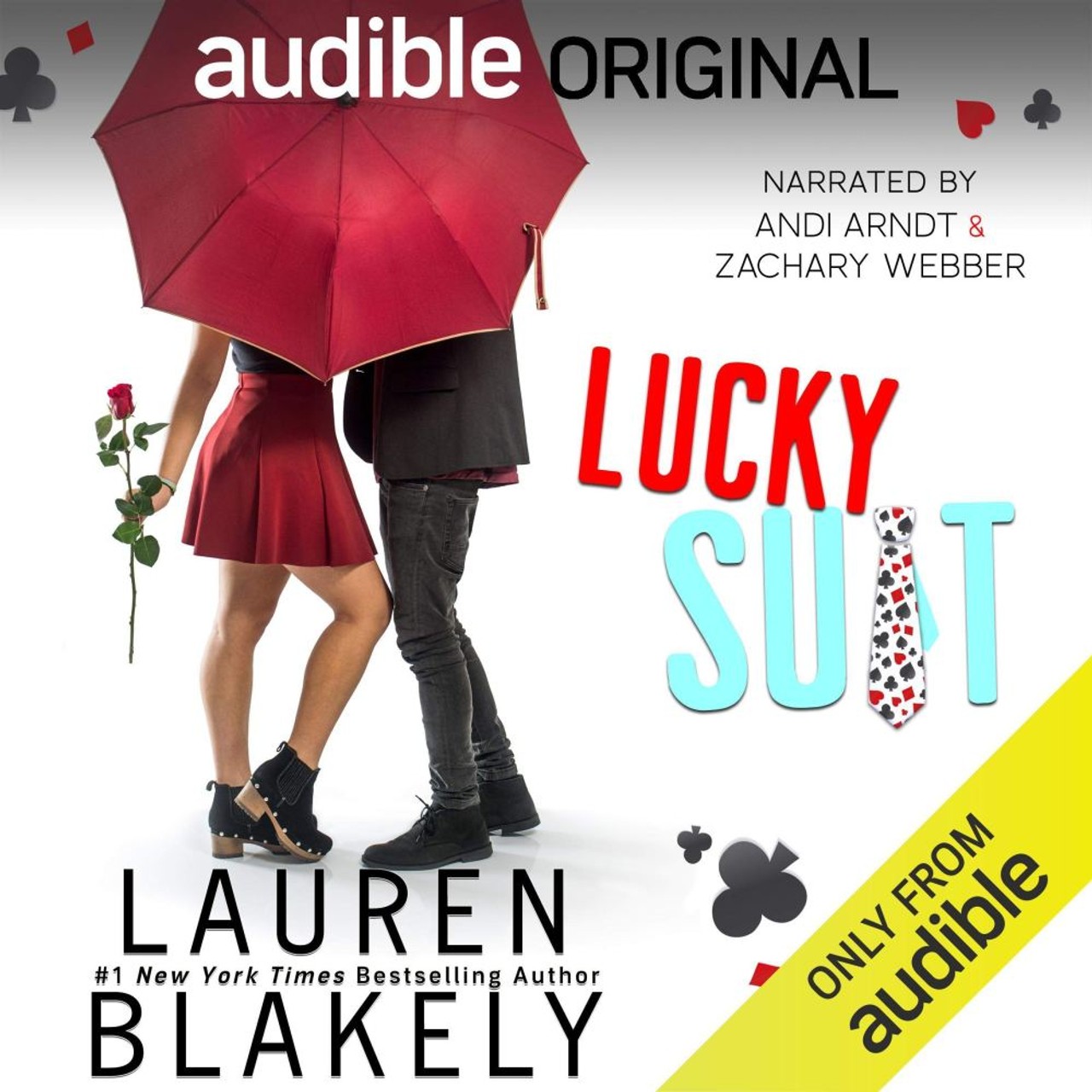 Audiobook cover for Lucky Suit