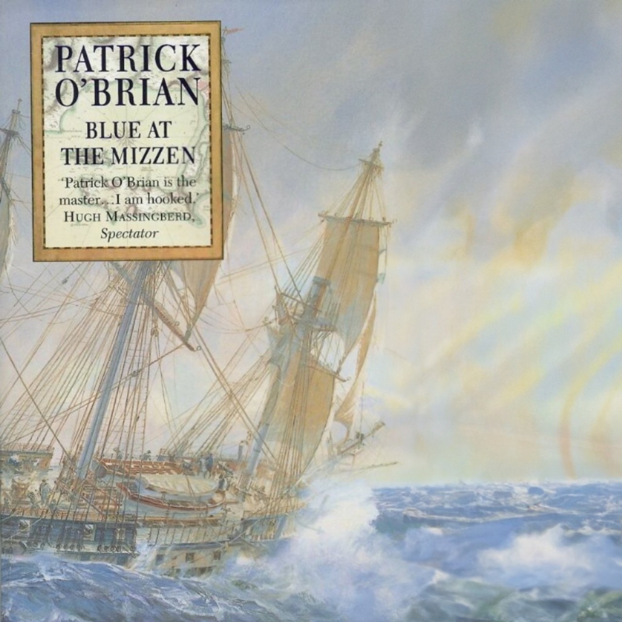 Audiobook cover for Blue at the Mizzen (Aubrey-Maturin)