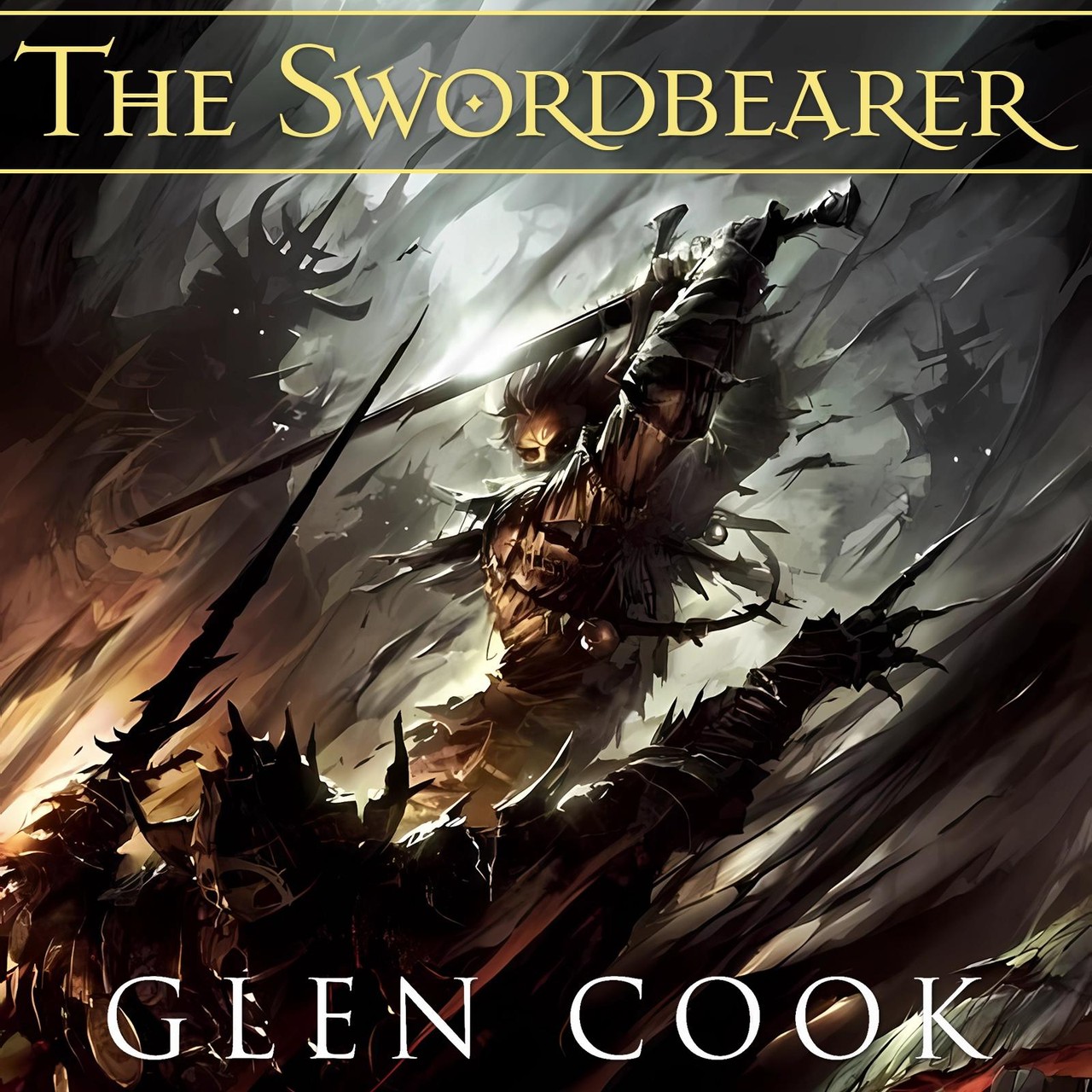 Audiobook cover for The Swordbearer