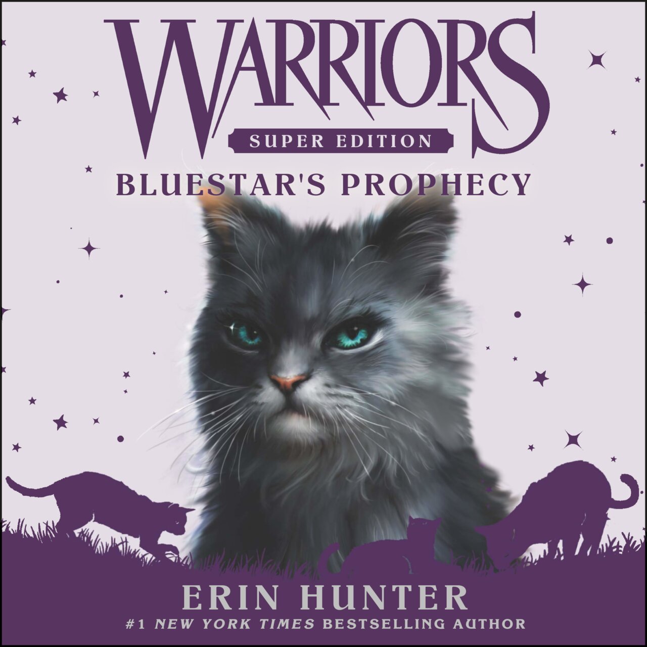 Audiobook cover for Bluestar's Prophecy
