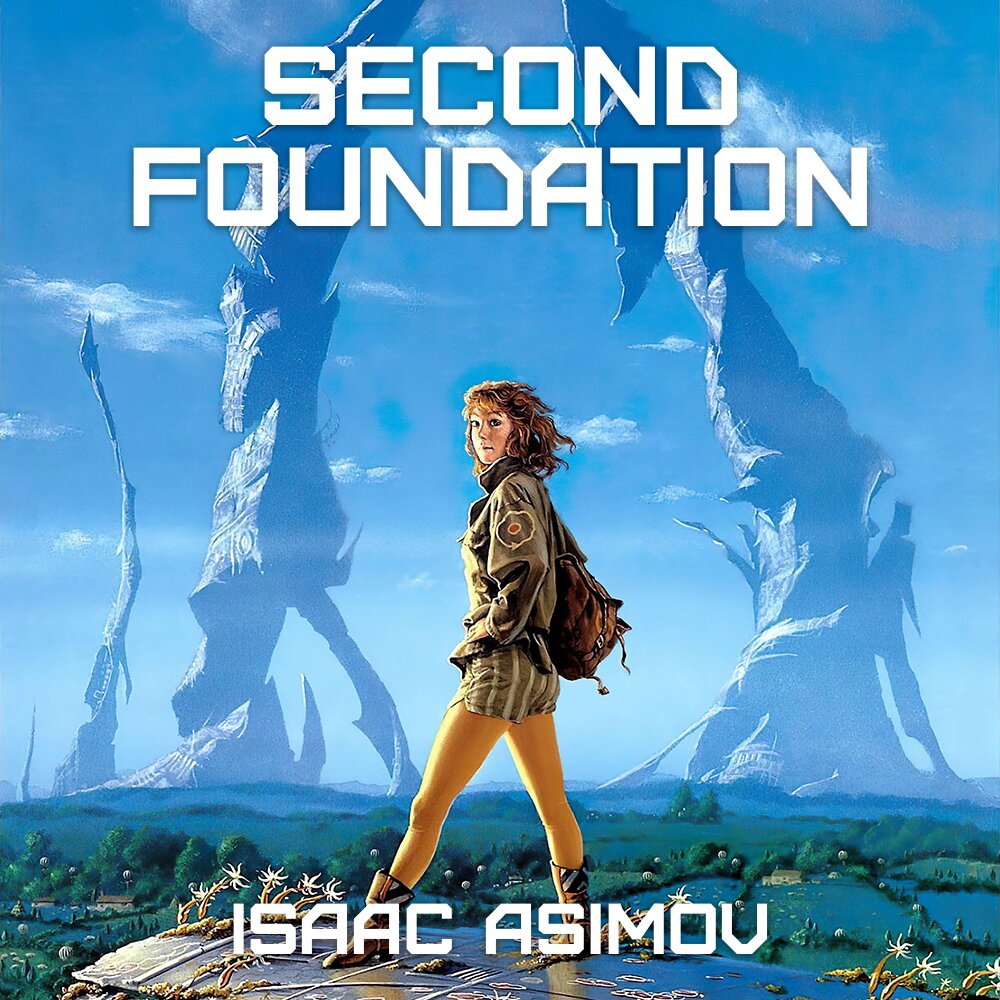 Audiobook cover for Second Foundation
