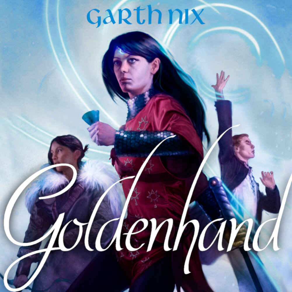 Audiobook cover for Goldenhand