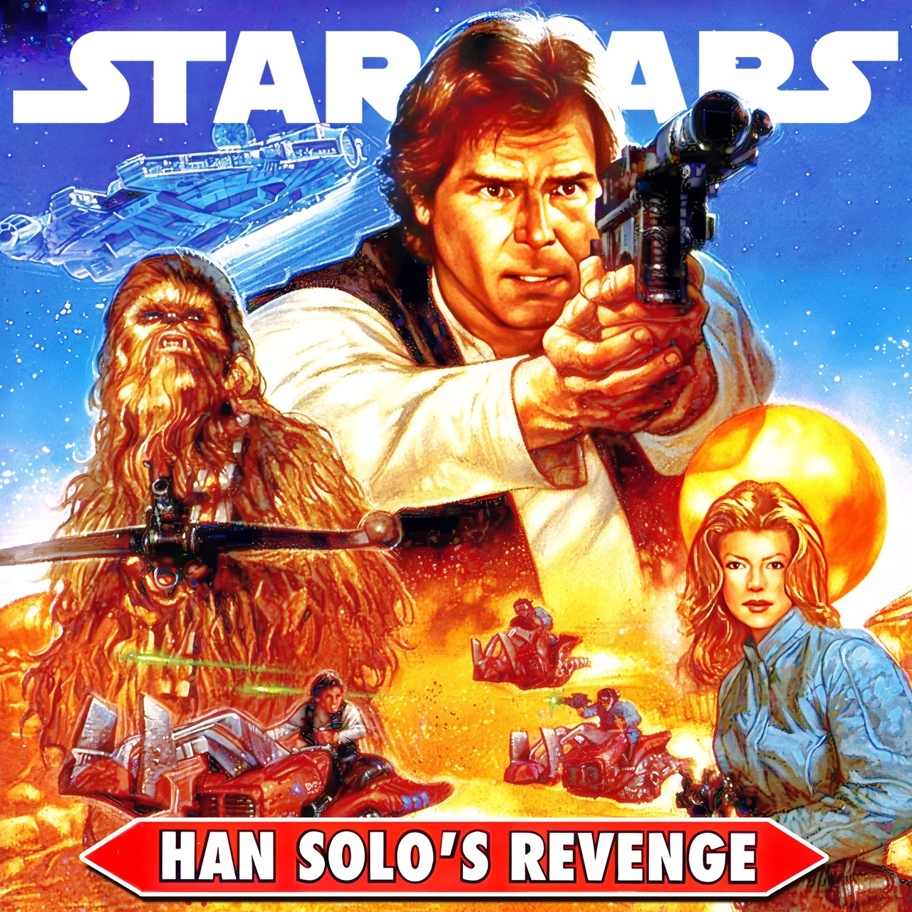 Audiobook cover for Star Wars - Han Solo Adventures - Han Solo's Revenge