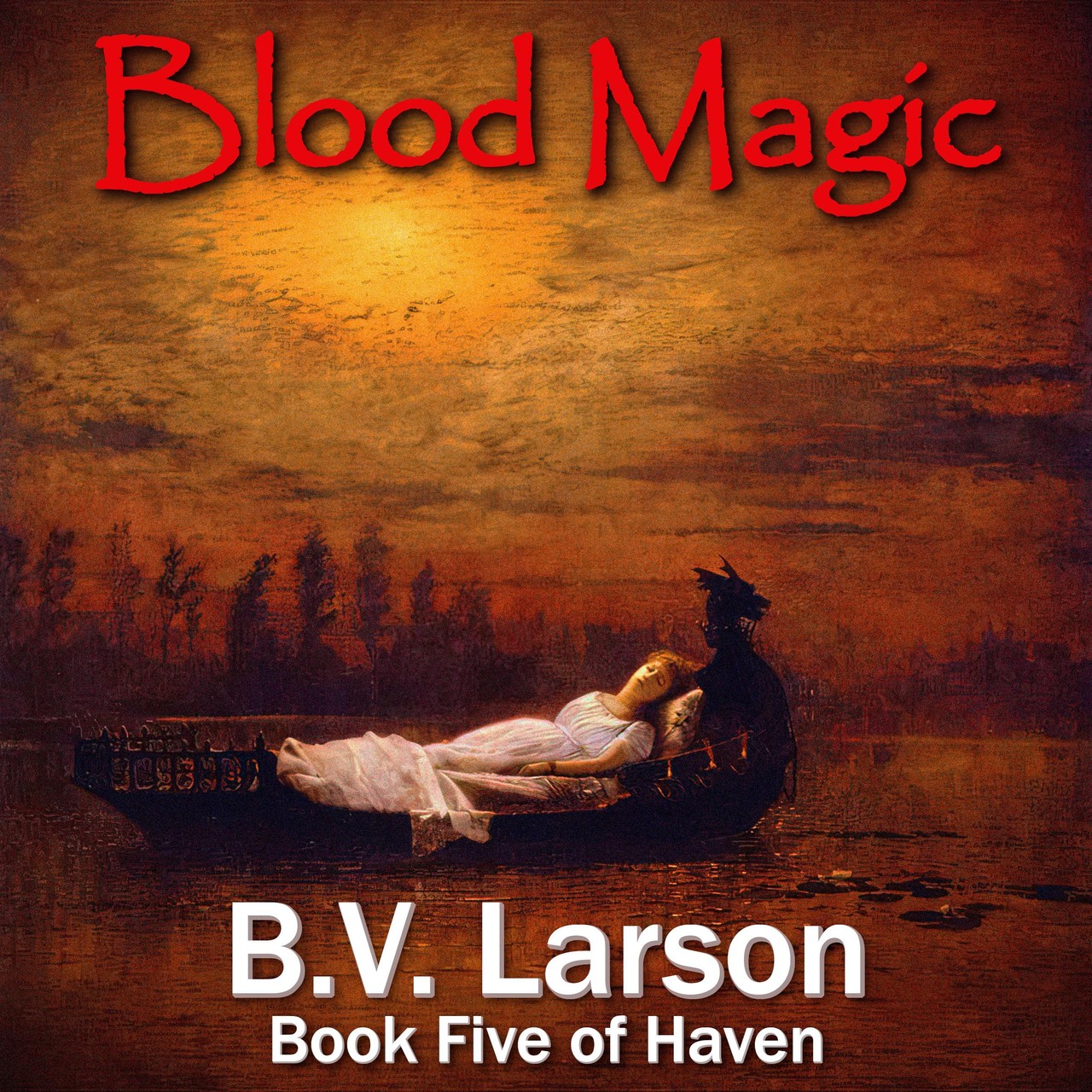 Audiobook cover for Blood Magic