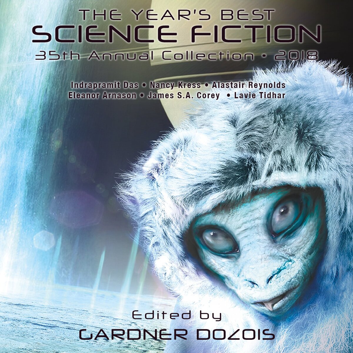 Audiobook cover for The Year's Best Science Fiction: Thirty-Fifth Annual Collection