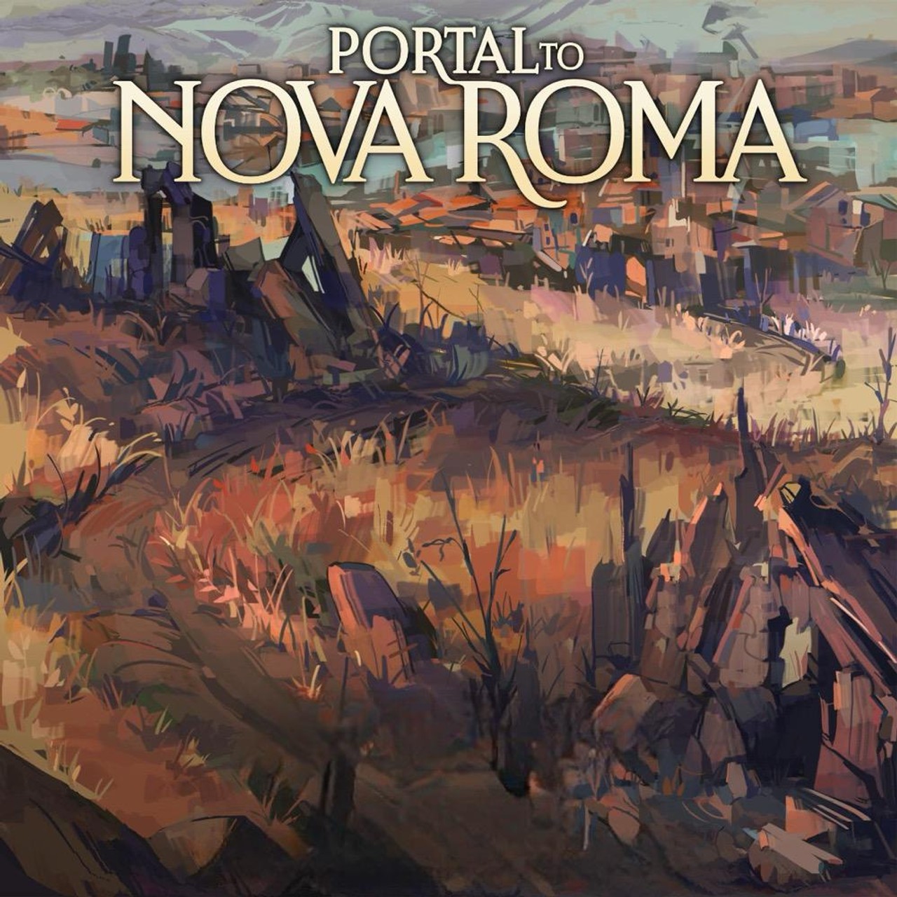 Audiobook cover for Portal to Nova Roma
