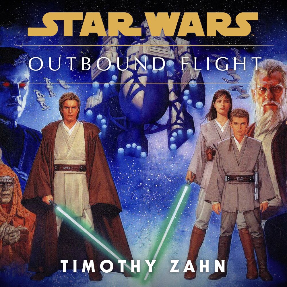 Audiobook cover for Star Wars - Outbound Flight