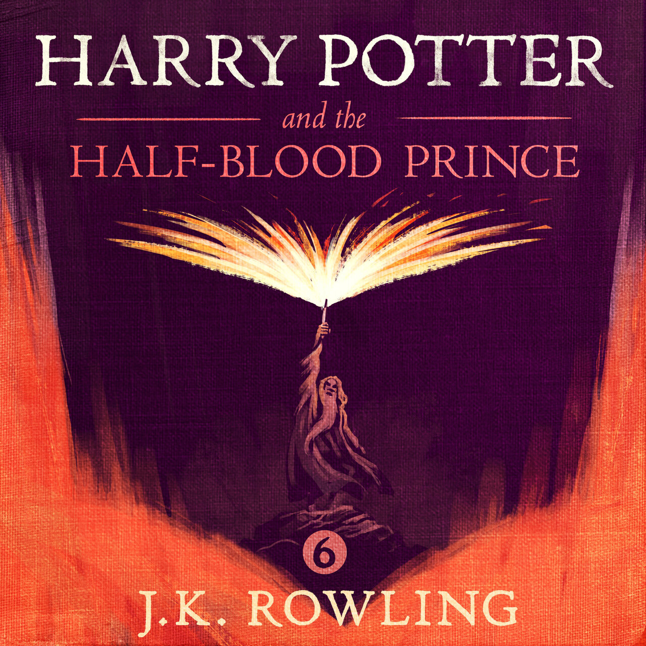 Audiobook cover for Harry Potter and the Half-Blood Prince