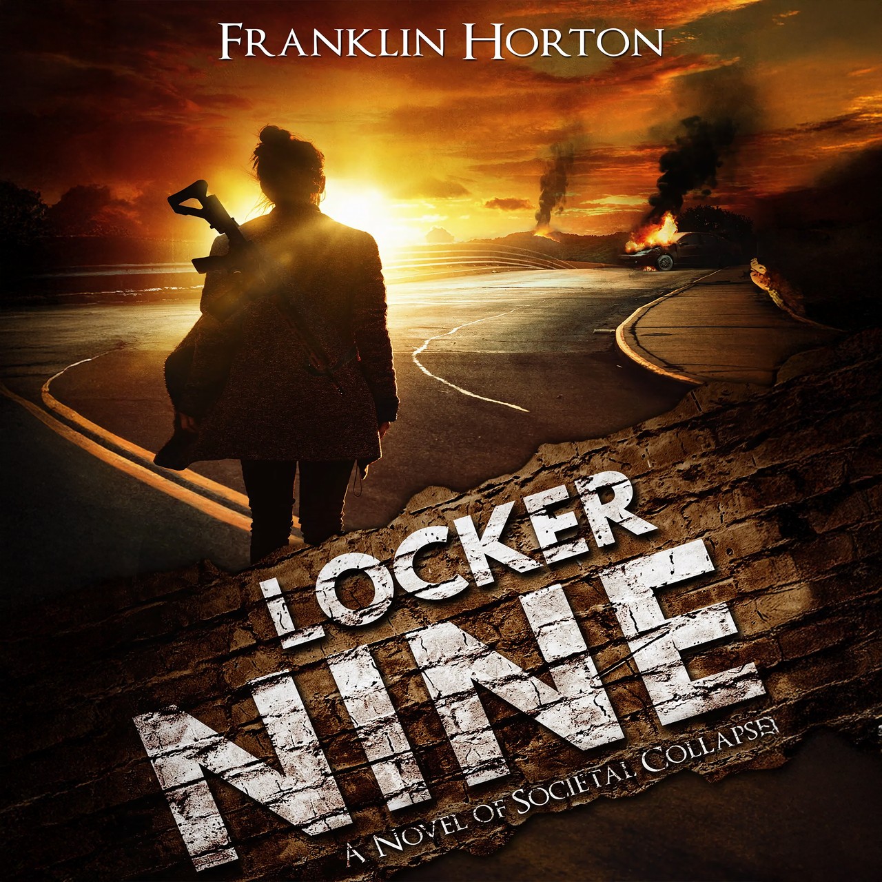 Audiobook cover for Locker Nine