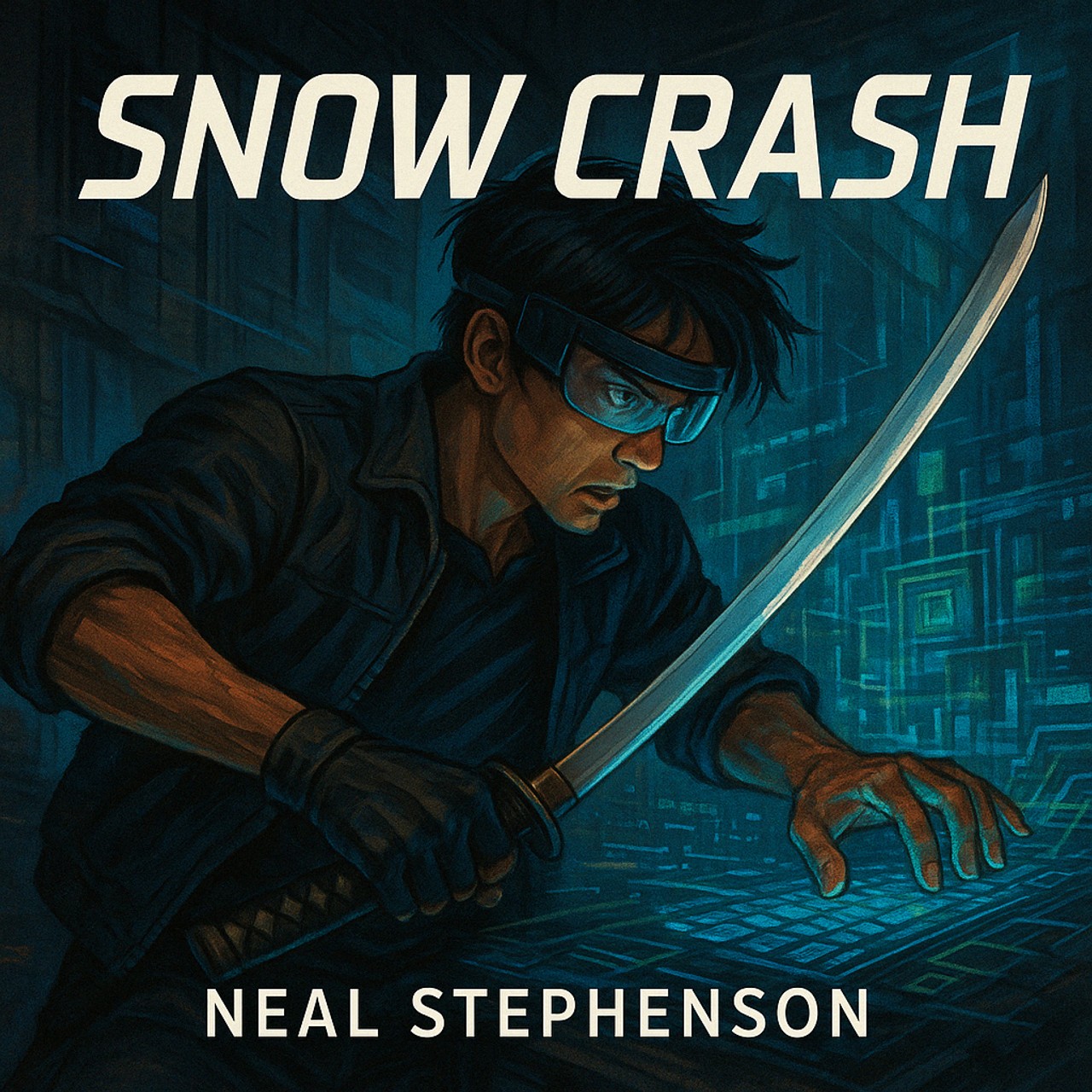 Audiobook cover for Snow Crash