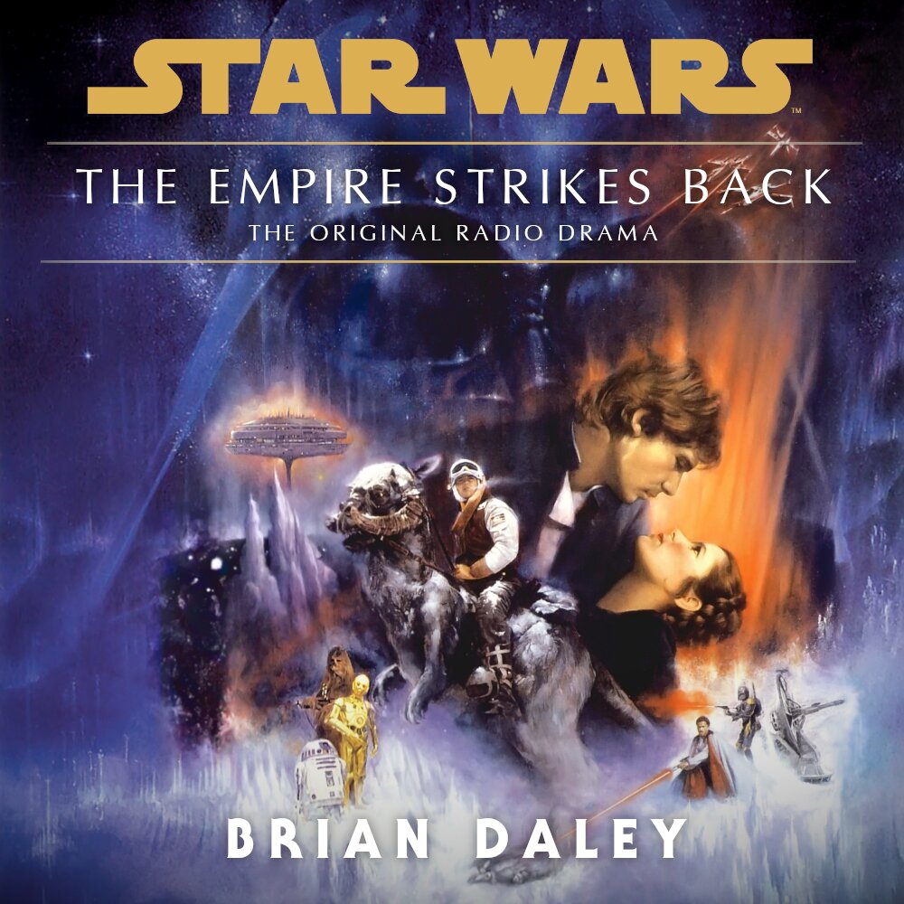 Audiobook cover for Star Wars - The Empire strikes back (radio)