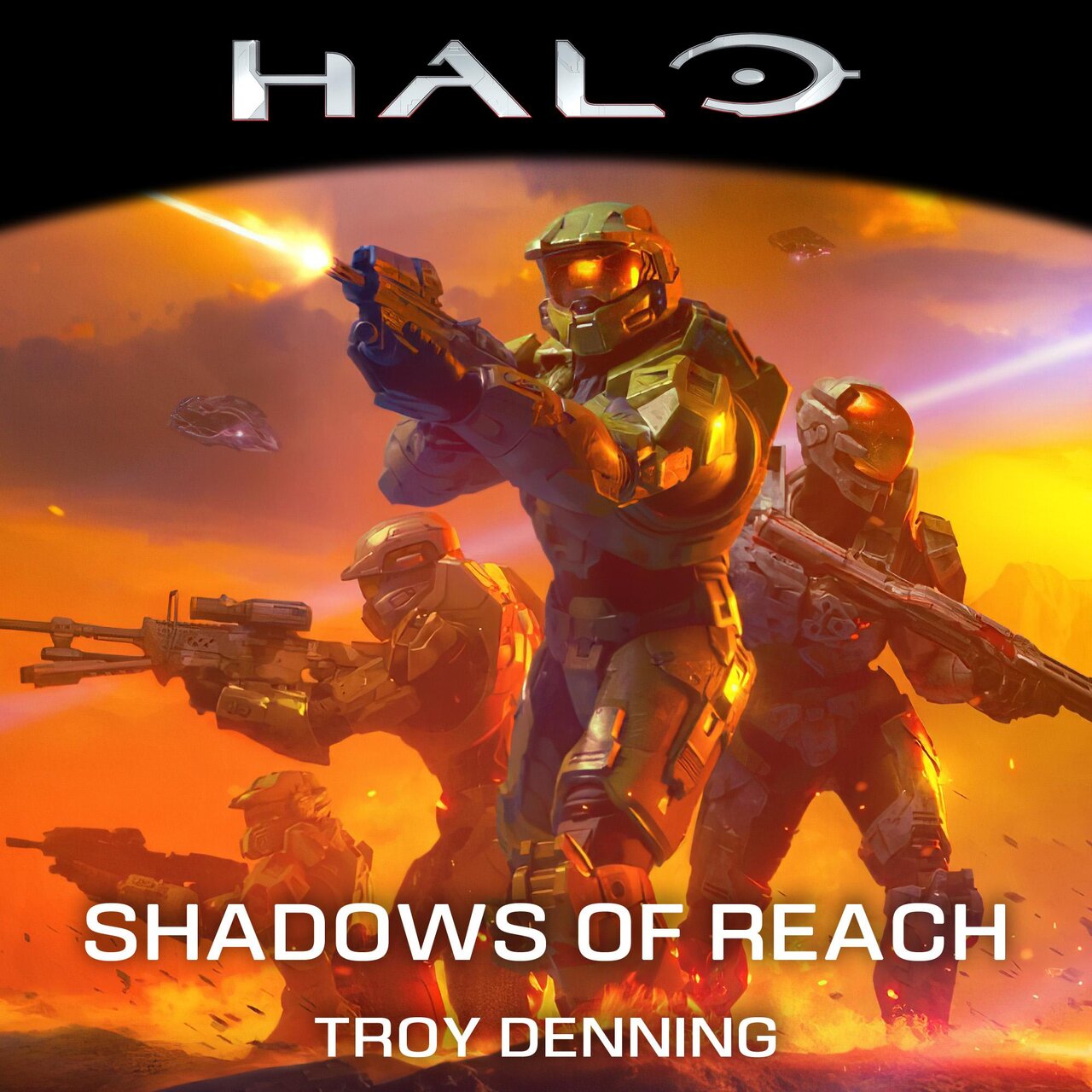 Audiobook cover for Halo : Shadows of Reach