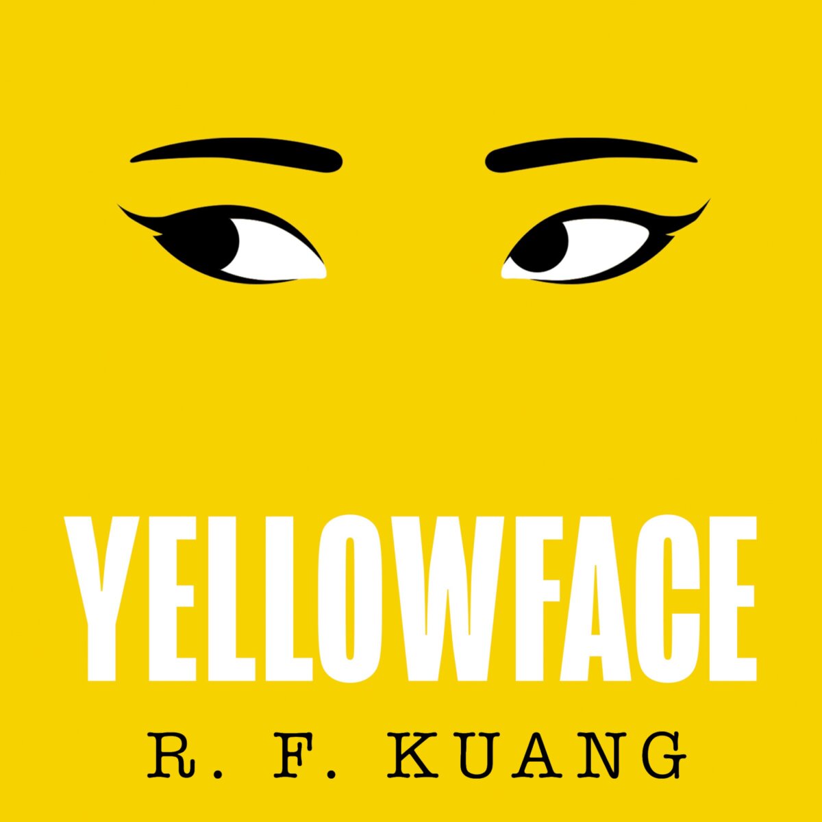 Audiobook cover for Yellowface