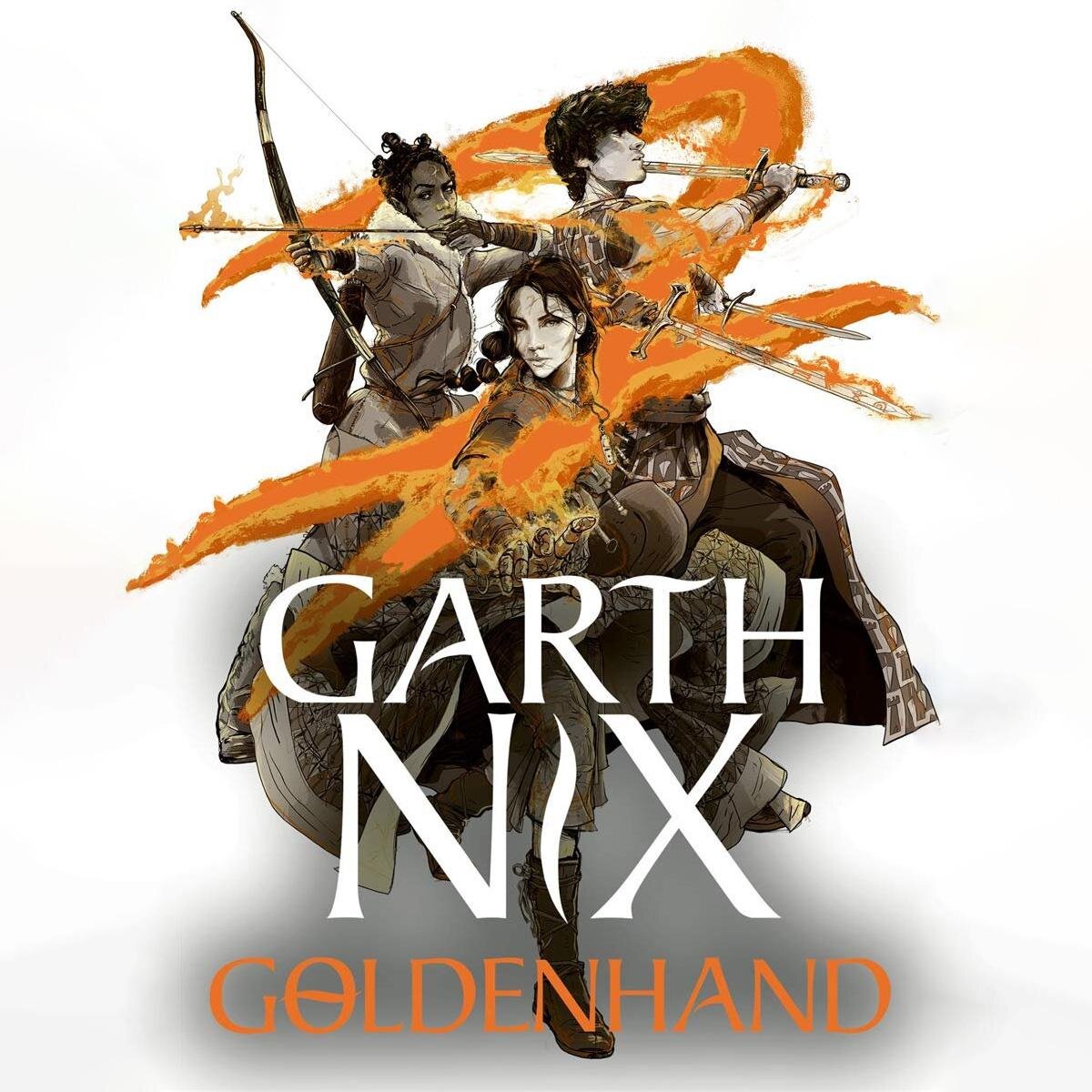 Audiobook cover for Goldenhand