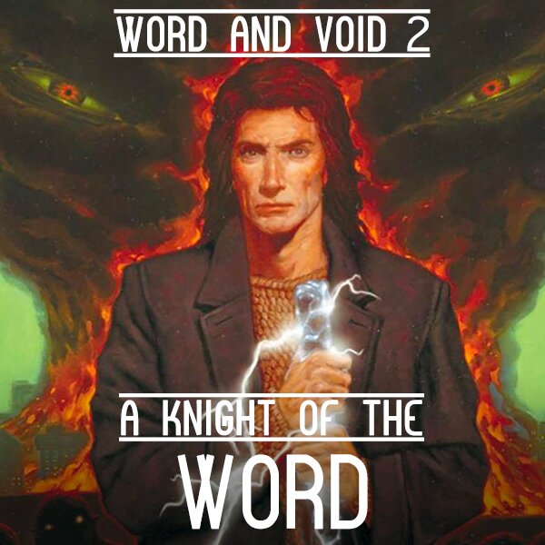 Audiobook cover for A Knight of the Word